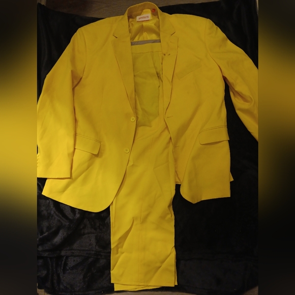 Yellow suit